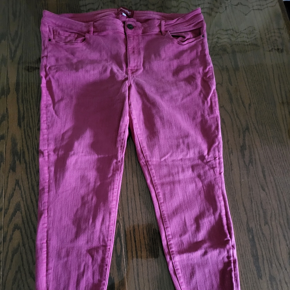Plus Pink Jeans - Picture 2 of 2
